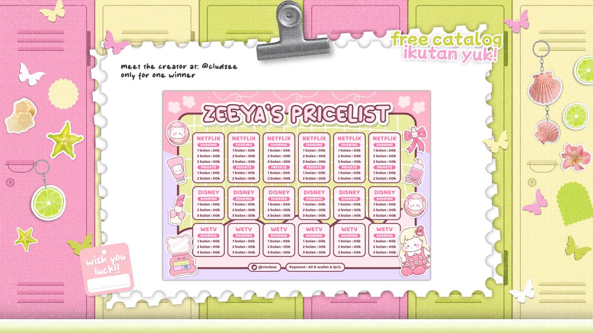 RT kalo kamu mau katalog dari <a href="/cludzee/">zee 🍀 • order ke WA</a> 🫶🏻