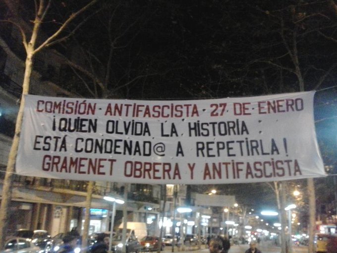 [5/5] #MemòriaHistòrica || Cal mantenir viva la memòria per tal de recordar d'on venim i cap on anem. Feixisme mai més, enlloc, contra ningú.