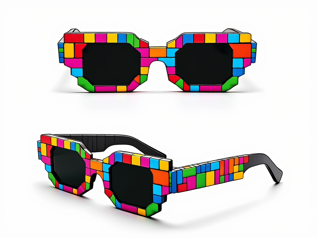 🕹️ Our first 2025 #VirtualTryOn generated from A.I. is ready! Check out these geeky frames, inspired by the retro #tetris videogame: autovtoclient.jeeliz.com/demo.html?sku=…
