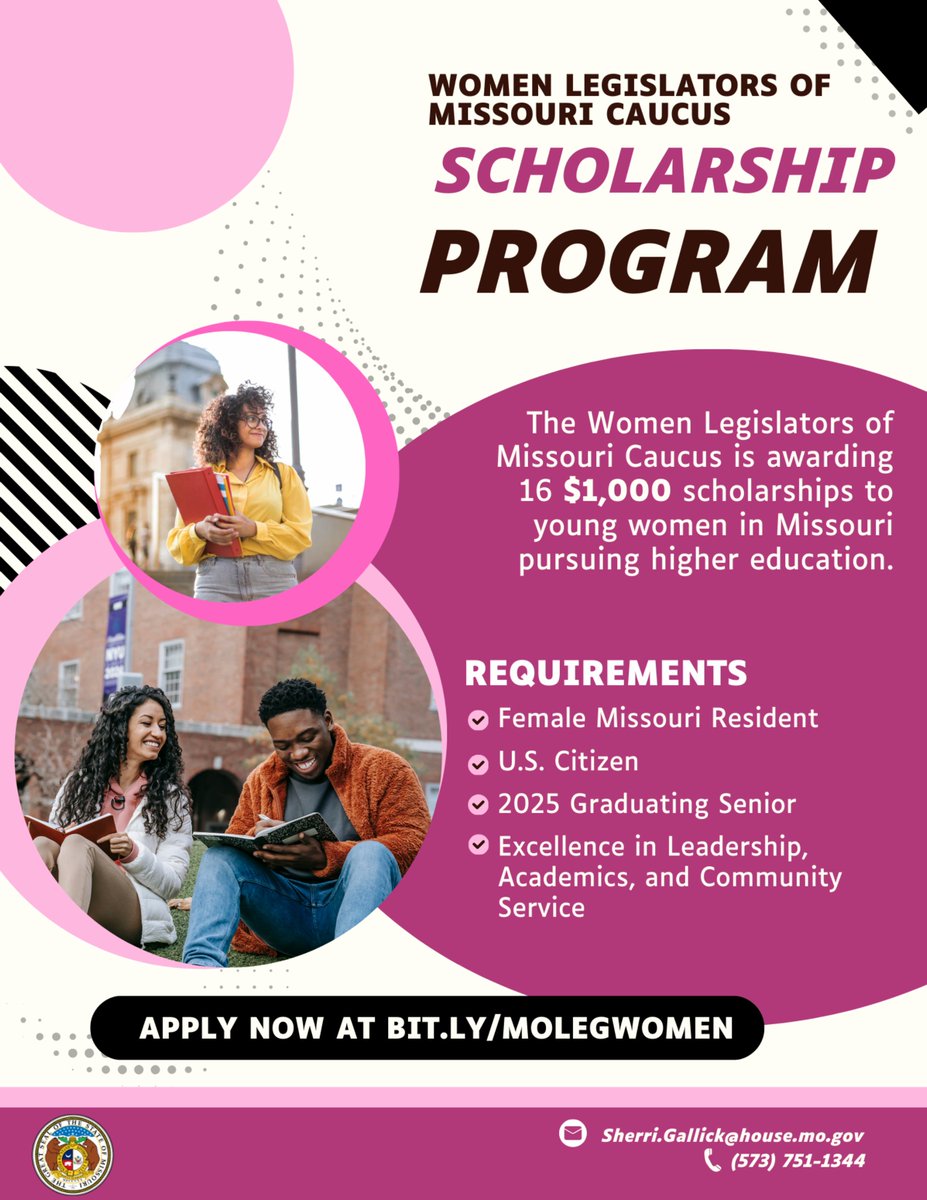 It's scholarship season y'all 🤠 Get your applications in! bit.ly/molegwomen