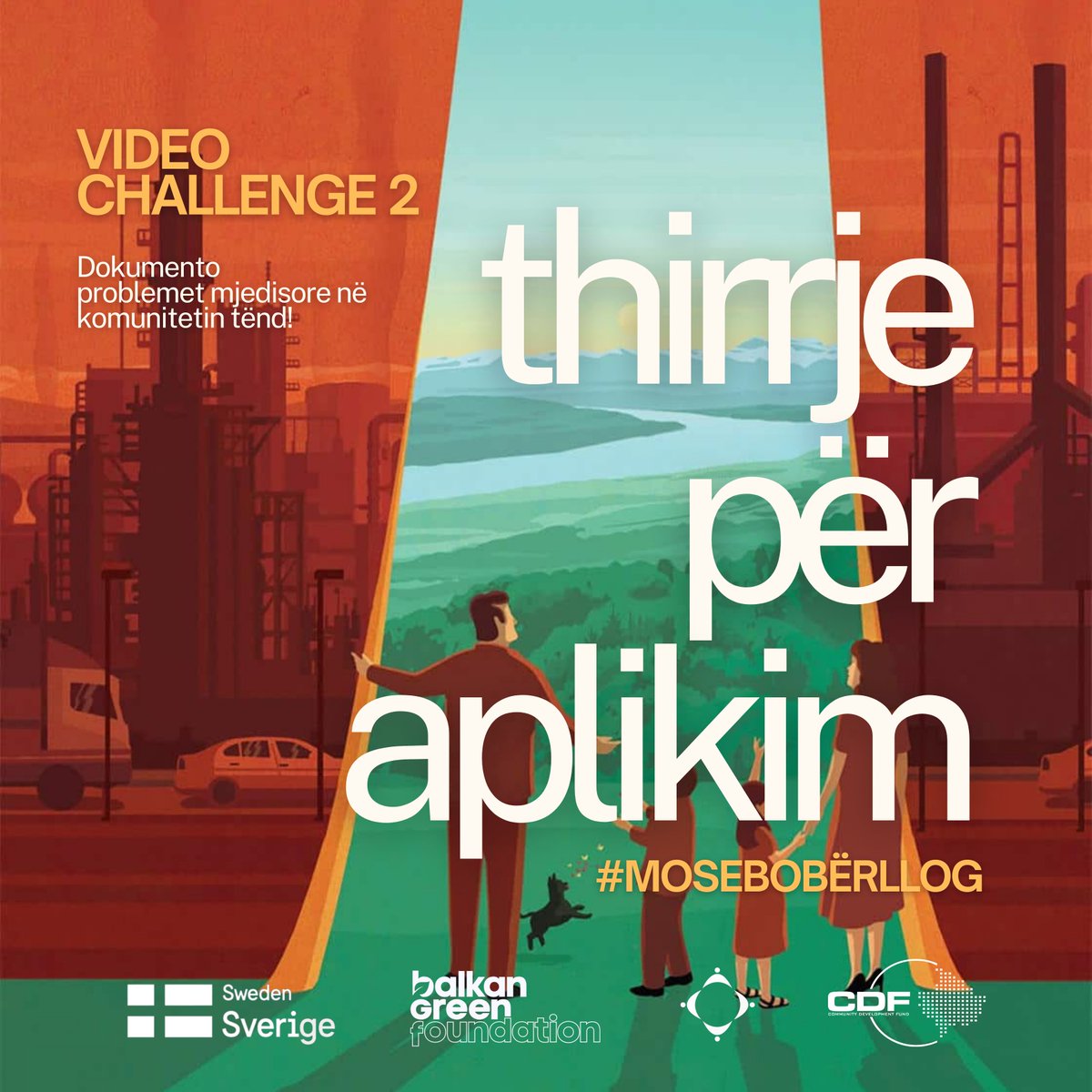Merr pjesë në #mosebobërllog Video Challenge 2:
1️⃣ Filmo një problem mjedisor (maks. 2 min)
2️⃣ Shto një përshkrim të shkurtër
3️⃣ Publiko me #mosebobërllog ose dërgo te info@balkangreenfoundation.org
📅 Afati: 15 mars 2025
🎁 Çmime &amp; mundësi bashkëpunimi!
#MbrojmëMjedisin