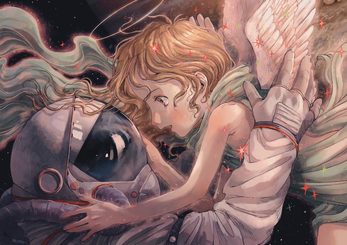 40光年先の天使
#illustration