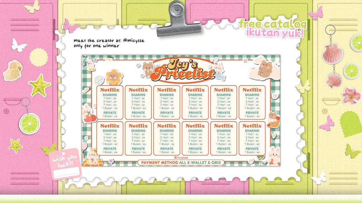 RT kalo kamu mau katalog dari <a href="/micysse/">iCY. ୨ৎ mt after dm</a> 🫶🏻