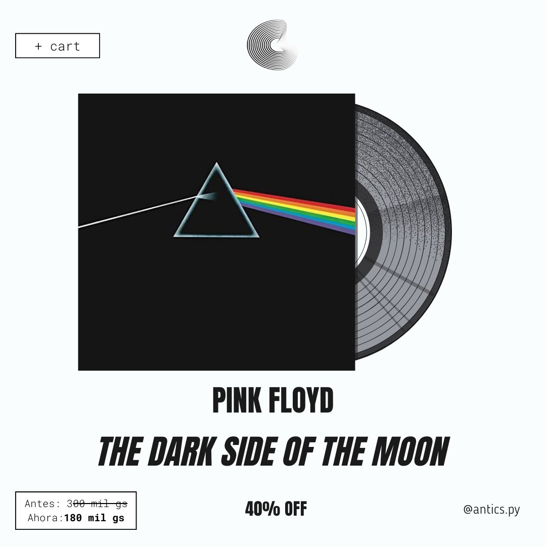 anticspy's tweet image. Esta semana tenemos descuento en Vinilos 🤩

40% Off 

Hace tu pedido en la web o en todo caso escribiendo a nuestro whatsapp 

(Link en Bio) 

Envio/Delivery a todo el pais 🛵🇵🇾

♥️❗️

Link: linktr.ee/anticstore