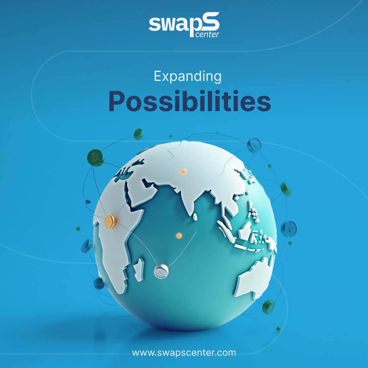 Swaps_Center's tweet photo. Expanding possibilities with SwapsCenter.
Seamless crypto transactions connecting the world—fast, secure, and reliable.
Try it today: https://t.co/XYKgZNXKsO https://t.co/n8OuBReAYH