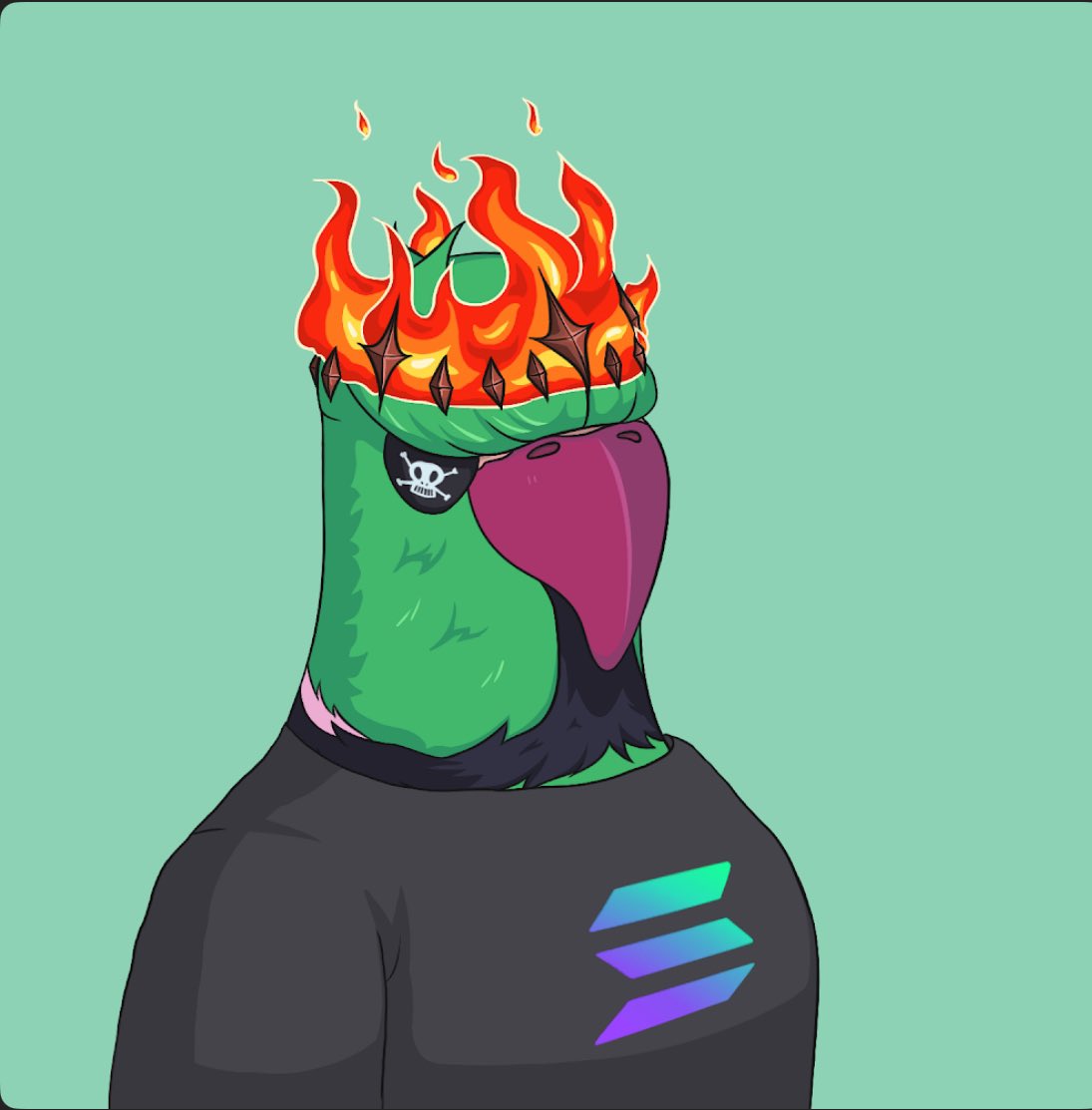 Crypto_MemeBull's tweet photo. Gm everyone ☕️ 

I’m hosting a $ROWDY NFT giveaway that will last 48 hours from this tweet.

To enter:

1. Follow @Crypto_MemeBull and @RowdyRingnecks 🦜

2. Like, retweet, and tag 2 friends to this post 

3. Drop your sol address below 💯

GOOD LUCK - $ROWDY TOO LOUDY https://t.co/fgPWxww7wC