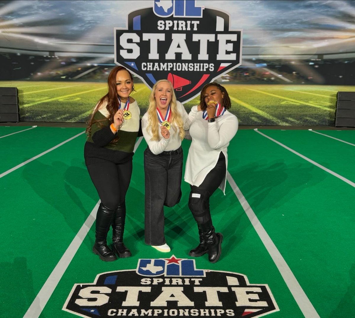 STORY BOOK ENDING: Mayde Creek shocks state, wins cheer state gold

“When they announced our name, we just paused. We didn’t realize they said Mayde Creek. We just cried on that mat, just stunned. What was so encouraging was that the other Katy ISD schools were so excited for us.