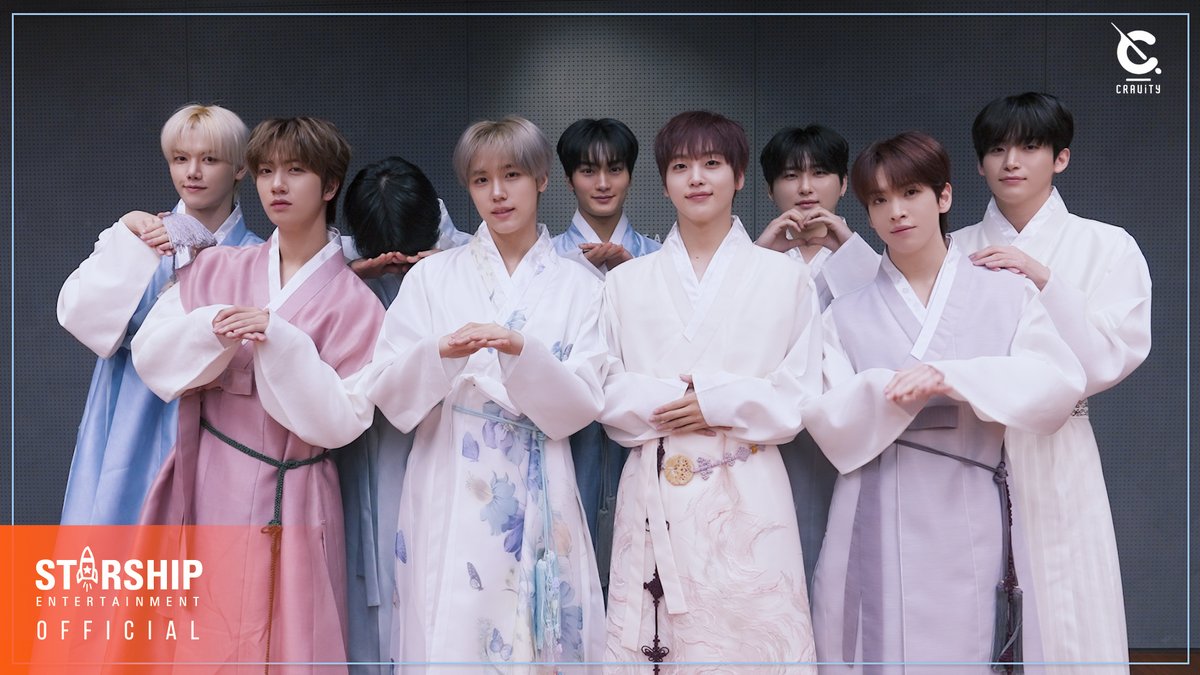 CRAVITYstarship's tweet photo. [🎥]
[Special Clip] CRAVITY (크래비티) - 2025 설날 인사 (2025 Seollal Greetings)
⠀ 
▶ https://t.co/5379UzC3tn
⠀ 
#CRAVITY #크래비티
#FIND_THE_ORBIT
#Now_or_Never https://t.co/JsvRMpoRwJ