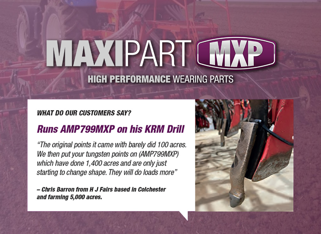 APMsupplies's tweet image. ⭐️⭐️⭐️⭐️⭐️ Another happy customer! 

Hear why our Maxipart users trust us for quality performance and durability. 💪🟪

#MaxiPart #CustomerReview #Testimonial #WearParts #MXP #Farming #KRM