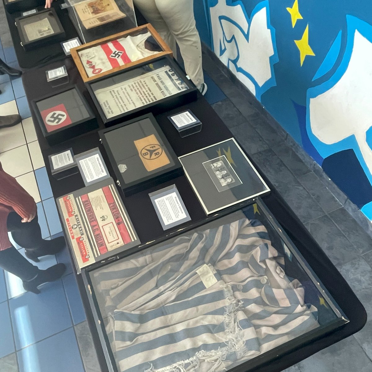 BrevardSchools's tweet photo. In December, West Shore High students toured #HateEndsNow : an immersive mobile Holocaust exhibit, which takes the form of a replica WWII cattle car. On this #HolocaustRemembranceDay, let’s commit to fighting hate. Thank you to all who made this possible for our students. https://t.co/4rsav06Gap