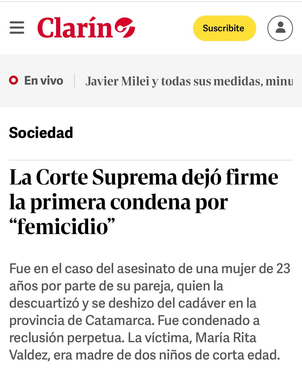 RodrigoMorabito's tweet photo. Me tocó intervenir en el tribunal que juzgó el primer caso de femicidio en el país, cuya condena dejó firme años después la CSJN luego que se cumpliera la instancia del recurso extraordinario y podría dar razones a partir de este triste caso de porqué el femicidio es delito. 🧵 https://t.co/CJz1qTUmws