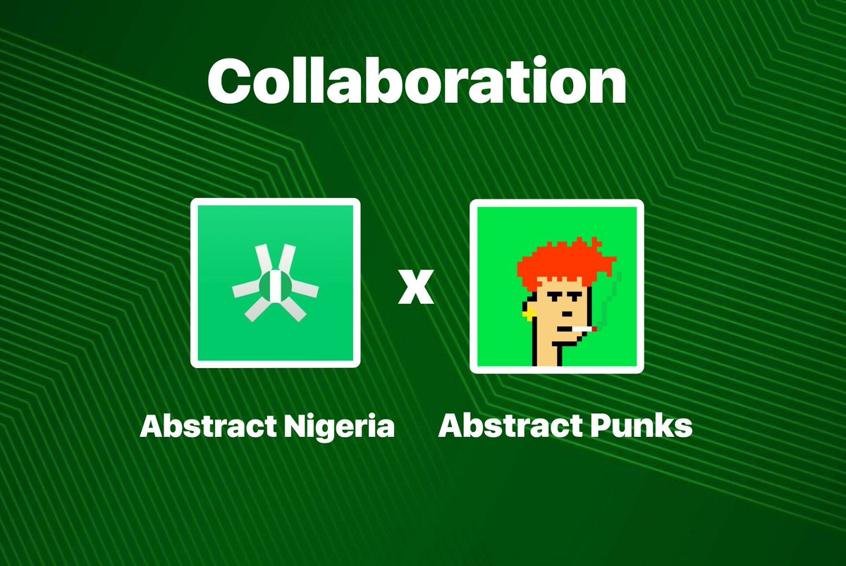 vickAlmondo's tweet image. 20 WL Giveaway on Abstract Punks

Abstract Punks is the pioneering NFT collection on the Abstract Chain, merging cutting-edge pixel art with blockchain innovation. Featuring unique, bold designs that challenge traditional aesthetics, Abstract Punks is redefining the landscape of…