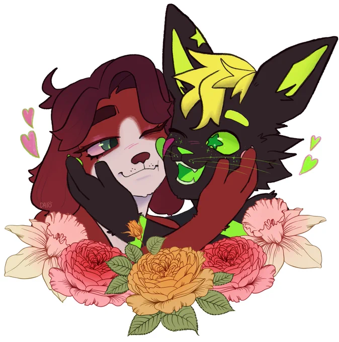 examples! i only take paypal art will take 1-2 days!