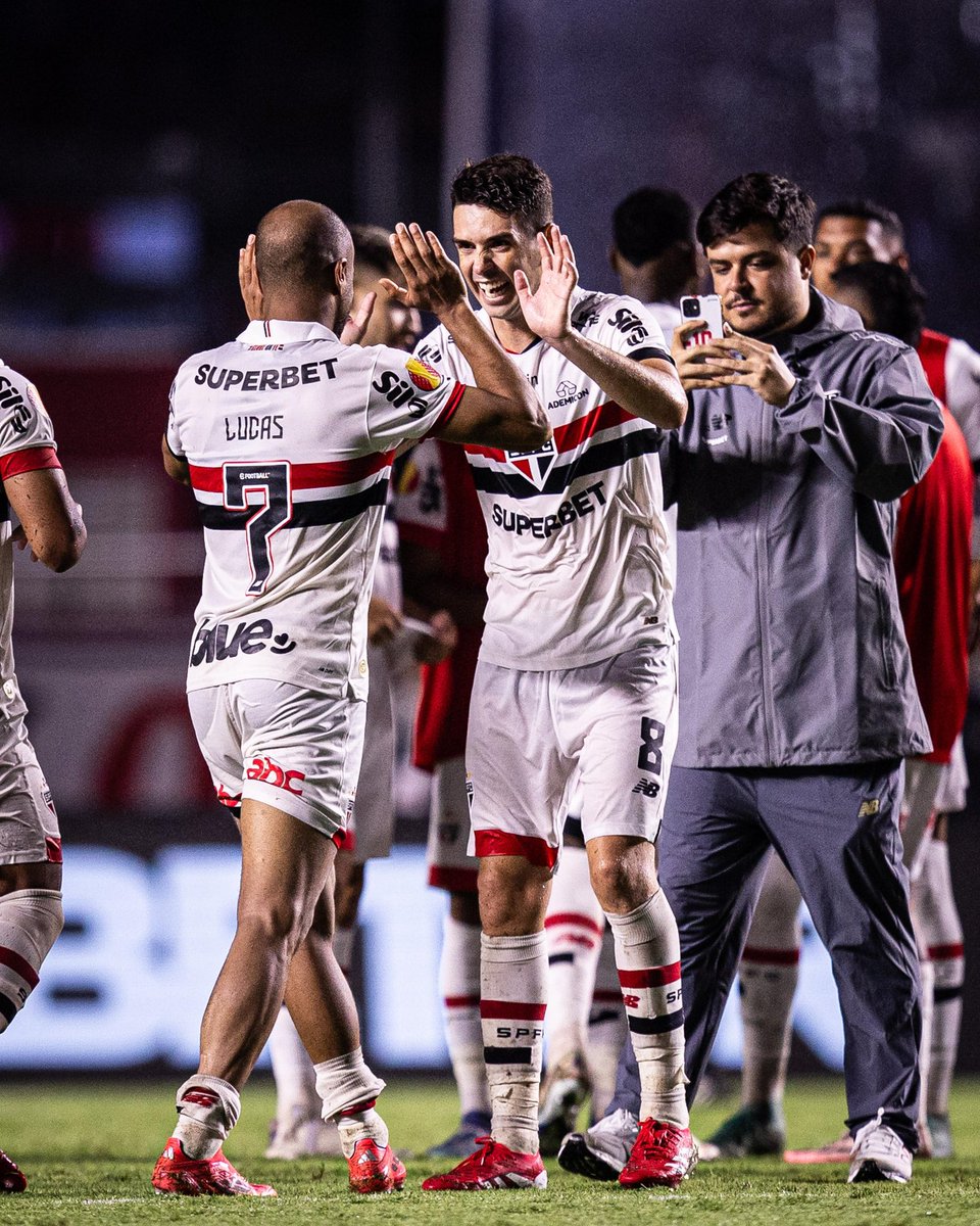 LucasMoura7's tweet photo. Um domingo que vai ficar marcado no meu coração. OBRIGADO JESUS! 🙌🏽🔴⚪️⚫️ #SãoPauloéSentimento https://t.co/SFihstqMq6
