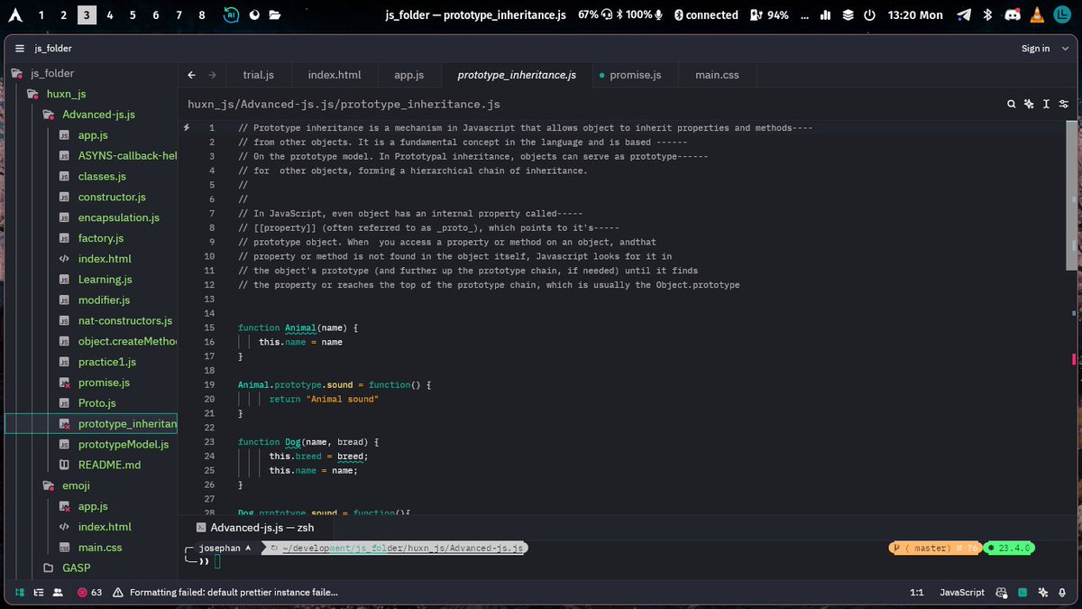 ArchJosephan's tweet photo. Dy8

#Day8  #programmer #zed #javascript https://t.co/9XDLNlc5KX