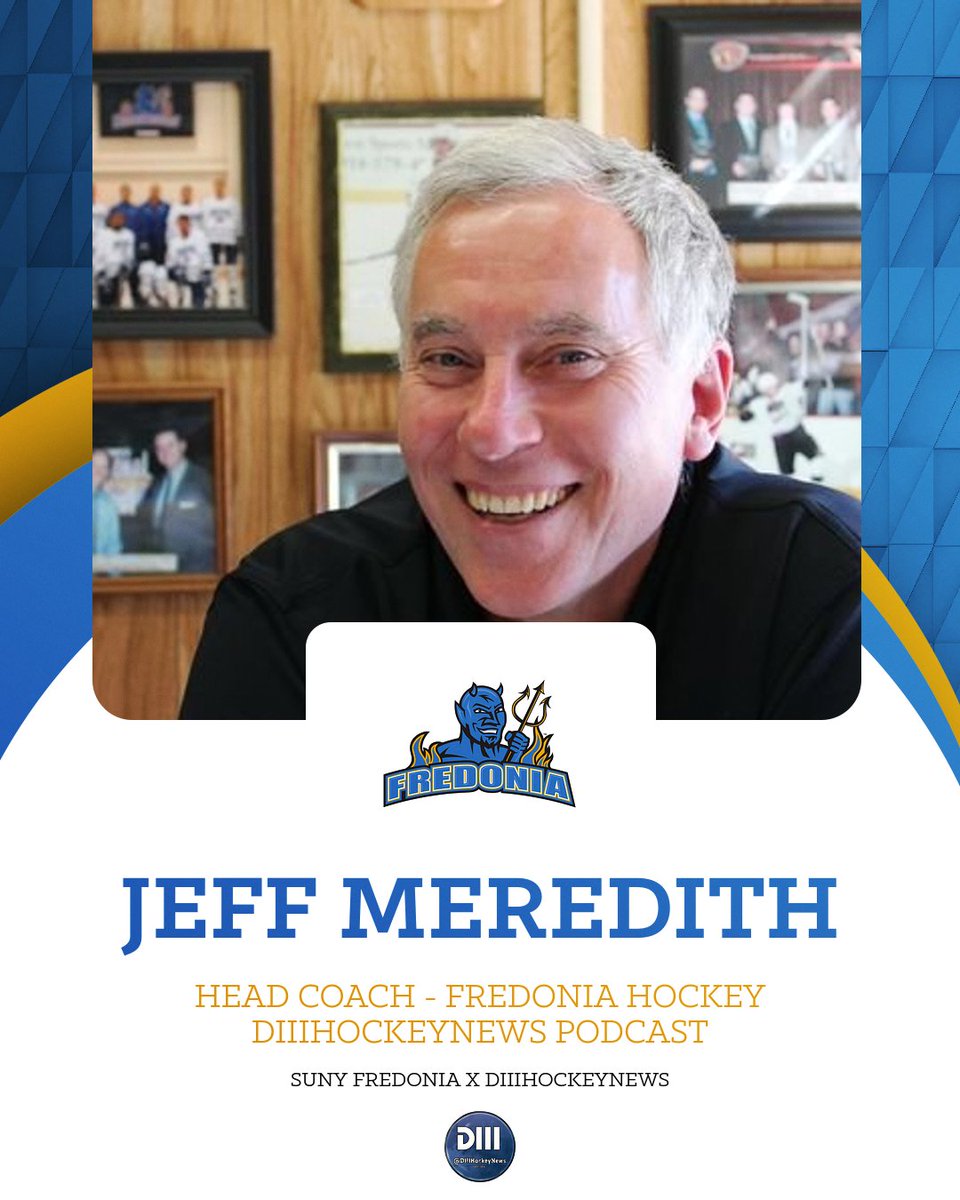 A NEW #d3hky Podcast is now LIVE!

Featuring SUNY Fredonia Hockey!

-HC Jeff Meredith
-AC Ryan Bailey
-Craig Conley: the HOF Alum who brought Charles Barkley to Fredonia for a weekend of #d3hky!

You'll want to hear the unique stories in this one!

Link:
open.spotify.com/episode/6OIt67…