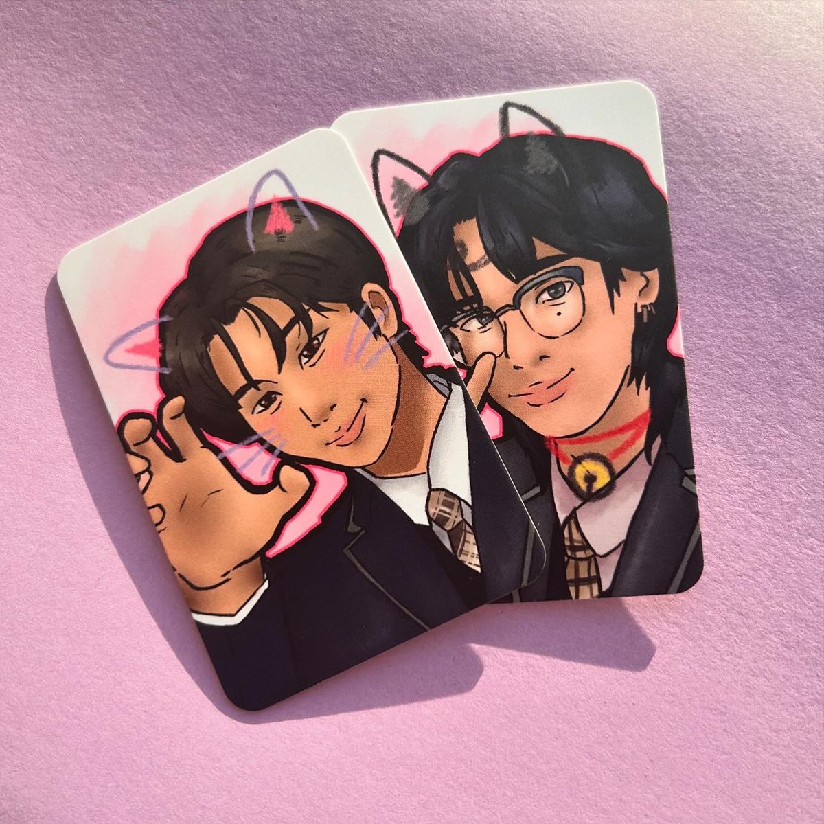fayetiiny's tweet photo. #ATEEZinManchester Freebies Part 3! Fanart PCs 💗 We’ll have 6 of each member to hand out, I hope they all find homes 🥹 #ATEEZinEurope #ATINY #ateeztowardsthelight #ATEEZ_Europe_Tour https://t.co/QoMhbS3MIp