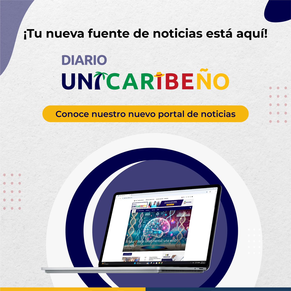 UnicaribeOnline's tweet photo. 🗞️ ¡UNICARIBEÑO ya está aquí! 🌟
Tu nueva fuente de noticias llega para conectar a toda la comunidad de la Universidad del Caribe.

🔗 Conoce más en nuestro sitio web (Link en la biografía)

Link de UNICARIBEÑO: https://t.co/EpD02Tzemv

#UnicaribeOnline https://t.co/pqZ7EB6hYb
