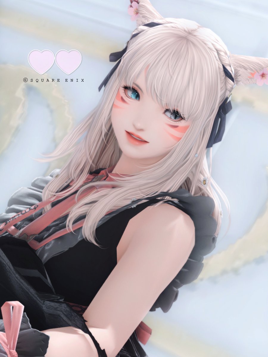 リセ日だよ/•᷅•᷄\୭
#FF14 #ミコッテ