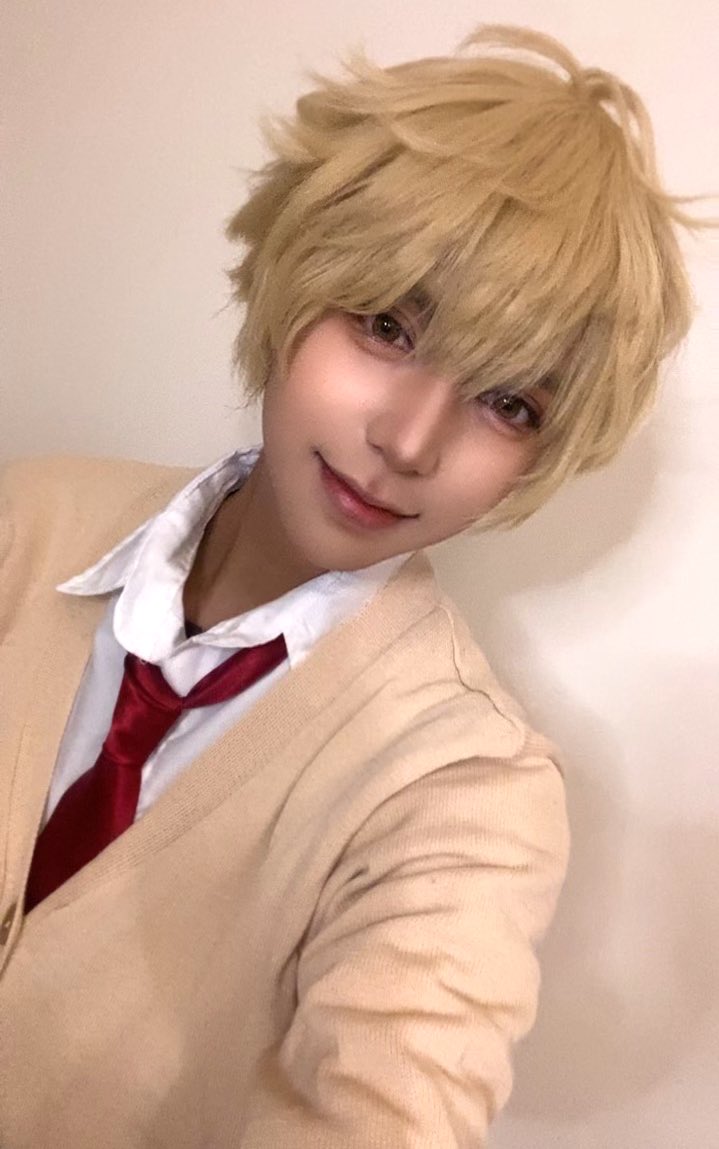 kaja_hara's tweet photo. 「岩倉さん〜」 🐶🐾
#shimasousuke #skipandloafer #志摩聡介 #スキロー #スキップとローファー #コスプレ https://t.co/8OvVIiUeQN