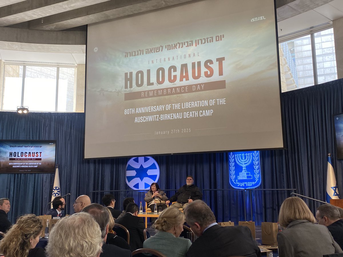 Moving testimony from Holocaust survivor Ms. Halina Birenbaum to commemorate Int. Holocaust Remembrance Day. The quote of the day comes from her son: the only thing we have learned from the history is that we have learned nothing from the history.
