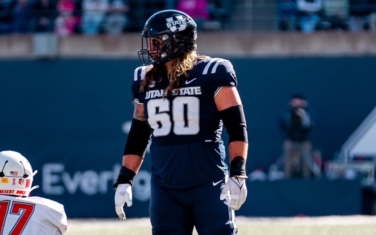 2025 NFL Draft Prospect Interview: Wyatt Bowles, OL, Utah State University nfldraftdiamonds.com/2025/01/wyatt-… #NFLDraft