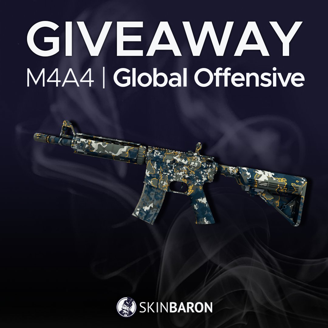 SkinBaronPL's tweet photo. Giveaway M4A4 | Global Offensive FN! 🔥

Co trzeba zrobić, by wziąć udział:
✅Obserwuj @SkinBaronPL &amp; konto naszego najwierniejszego komentującego @igor_cs2 🤝
✅Oznacz 2 znajomych
✅Podaj dalej

Giveaway trwa do 5.02! 🍀
Regulamin: https://t.co/wvbBUXzajL
#CS2giveaway https://t.co/qSKewhZpLO