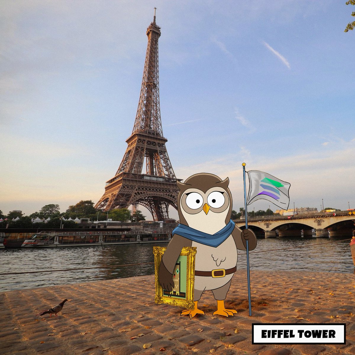 OwlsLabs's tweet photo. Hi Paris, 🇫🇷

Owls landed in Paris! As NFT Paris approaches on February 13/14th, we’re ready to shine as one of the most exciting projects at the event.🦉

And we left them a Base Owls NFT. 🎁

👉https://t.co/3NTVgGn16Y 

#SolanaNFTs #Solana https://t.co/FWmdWquaFQ