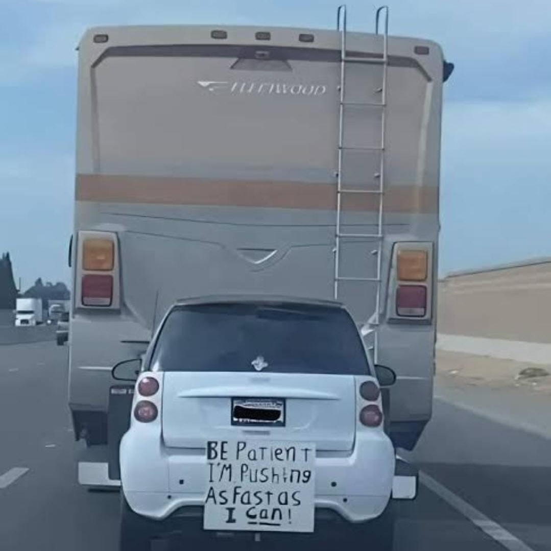Sparemethetrble's tweet photo. Read the sign 🤣👇 Some Monday memes 👌

#sparemethetrouble #spares #parts #cars #car #used #new #usedparts #newparts #southafrica #southafrican #southafricaza #power #southafricancarscene #radiators #ferari https://t.co/xXAAU3P5th