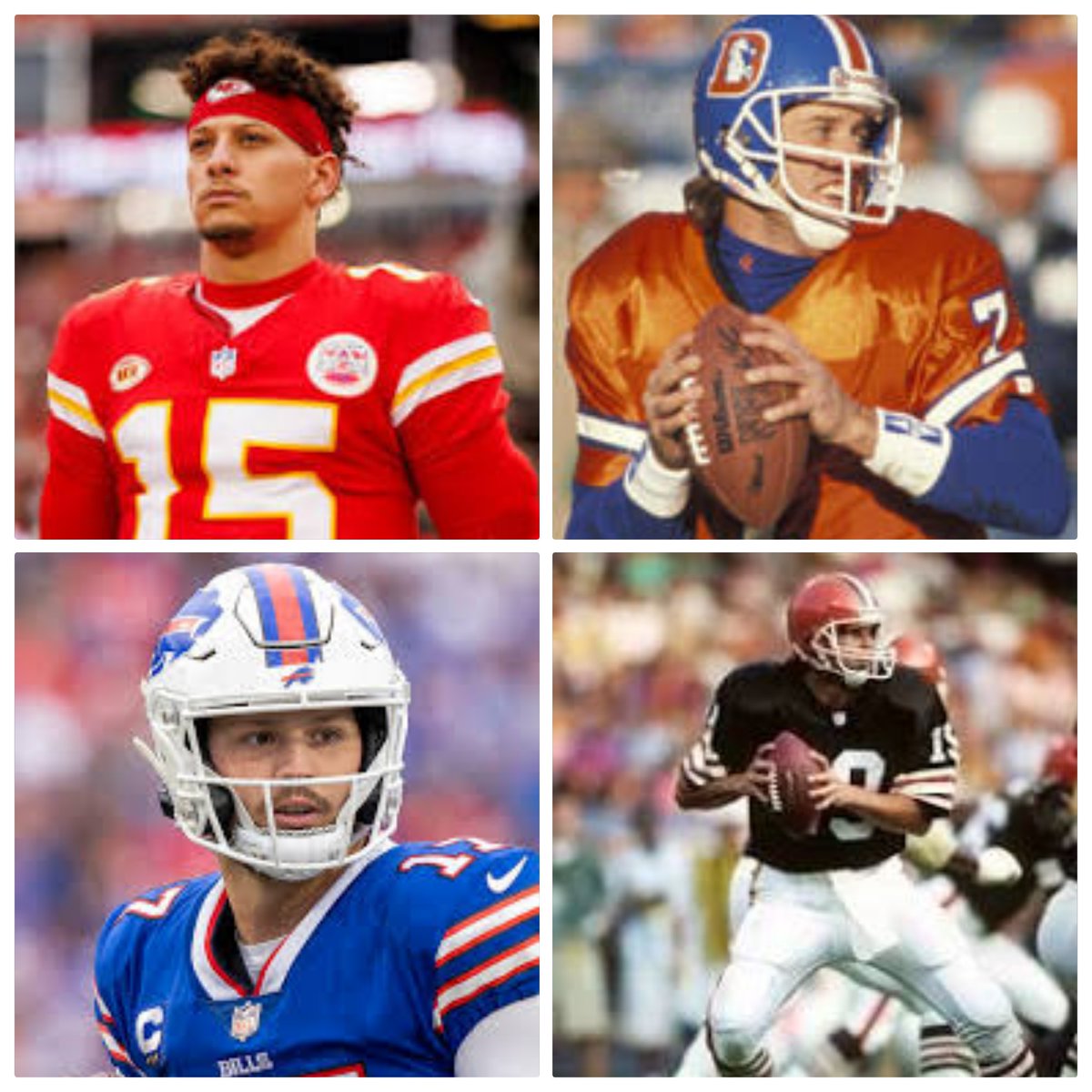#browns. Feel bad for #JoshAllen. Remember #JohnElway and #BernieKosar. 3x AFC championship losses to rival QB