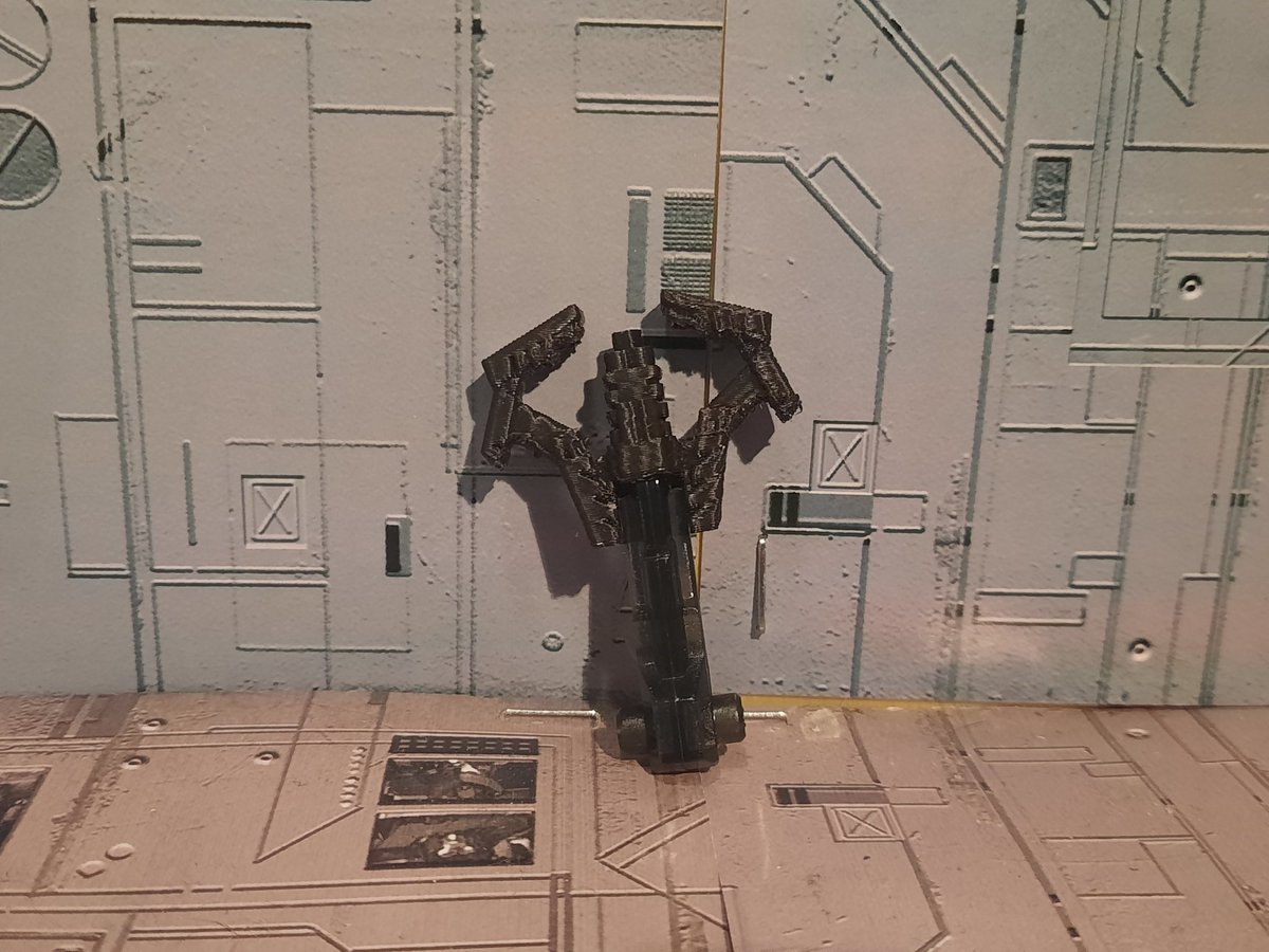 Tfpivman's tweet photo. Made a 3d printable crossbow mod add-on for Legacy Strongarm to make her weapon looklike her weapon in RID2015.
Simply connects via the blast effect port.
#Transformers #TransformersLegacy #Autobot #Transformers3dPrint https://t.co/jtUEHFmSWF