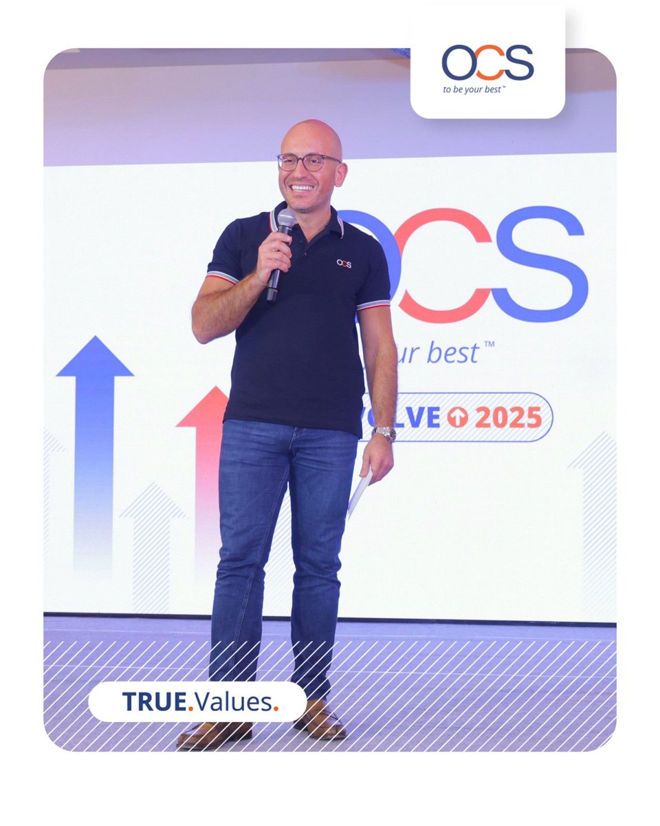 LeggeRob's tweet photo. "Entrepreneurship, passion & discipline β the keys to our success at OCS India", as shared by Roland Salameh, CEO Asia Pacific & Middle East, during his recent visit. π Over 260 colleagues united, showcasing unmatched energy, connection & team spirit. πͺ #TeamOCS #Leadership #Success #weareOCS