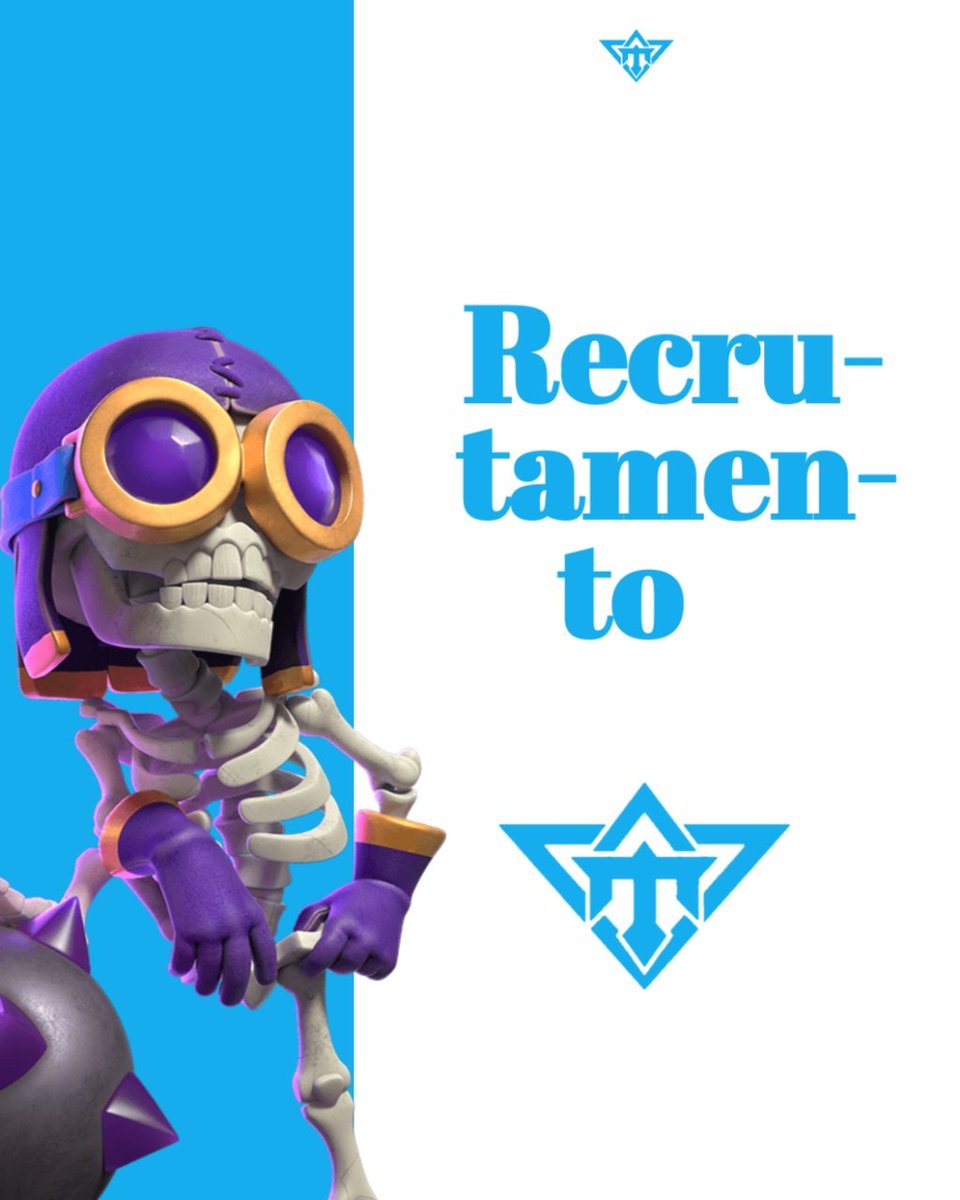🔎| We Are Looking for You!!

We are searching for STAFF and players for the team.

🏆| Requirements:
- Commitment;
- Responsibility;
- Willingness to Learn;
- Availability.

📨| If you're interested, DM us and learn about the benefits.

#goGØLDENgg 🩵🤍 #clashroyale