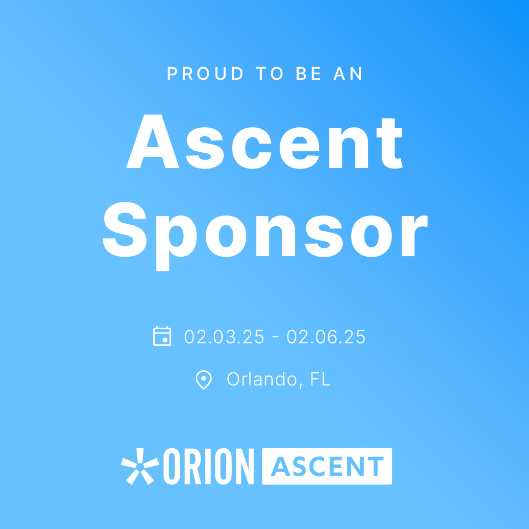 <a href="/Pontera/">Pontera</a> is proud to be a sponsor of the @Orion 2025 #OrionAscent conference. If you're in Orlando next week, join us at Booth 1015 to learn more about our partnership with Orion, the premier provider of #wealthtech for financial advisors. We look forward to seeing you there!