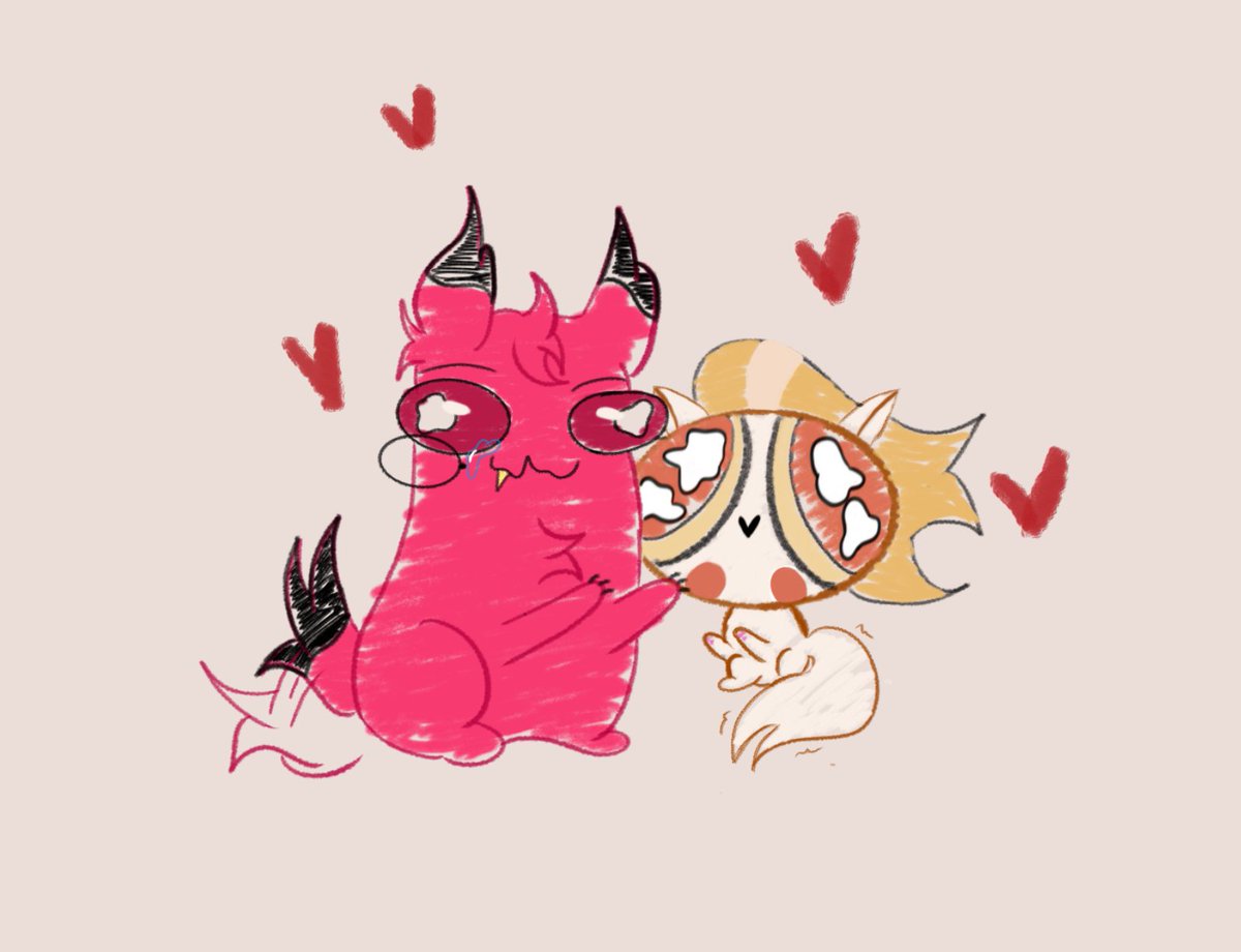 mY SPOON is FINALLY BACK <a href="/doodlesoftea/">tea</a>  #radioapple #LuciferxAlastor 💕