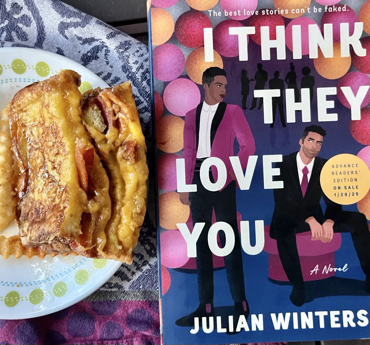 Book Club Cookbook (@bookclubcookboo) on Twitter photo Fake dating your ex can turn into a second chance at love in <a href="/julianw_writes/">Julian Winters is Kind of Here</a> #IThinkTheyLoveYou. #BookClub Menu (French Toast Grilled Cheese <a href="/cabotcreamery/">Cabot Creamery Cooperative</a>), and @smpromance giveaway: tinyurl.com/IThinkTheyLove…
Join Julian: 1/ 28 <a href="/eagleeyebooks/">Eagle Eye Books ATL</a> Fake dating your ex can turn into a second chance at love in <a href="/julianw_writes/">Julian Winters is Kind of Here</a> #IThinkTheyLoveYou. #BookClub Menu (French Toast Grilled Cheese <a href="/cabotcreamery/">Cabot Creamery Cooperative</a>), and @smpromance giveaway: tinyurl.com/IThinkTheyLove…
Join Julian: 1/ 28 <a href="/eagleeyebooks/">Eagle Eye Books ATL</a>