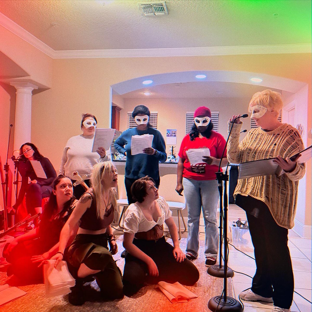 AlltheLineSI's tweet photo. TONIGHT!!! 7pm at @bynxorlando! Next Step Screenplay Series: “…Or Die Trying” - a fantasy adventure with an all-female cast! Some glimpses from our run-thru! See you tonight!

For more info and tix: https://t.co/jgBjhAlNbf

#orlandoevents #nextstepscreenplayseries #orlandofilm https://t.co/txwM3xU4vL