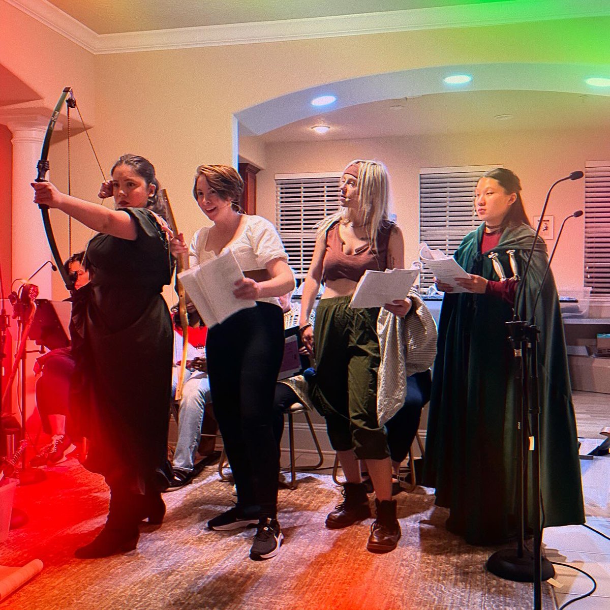 AlltheLineSI's tweet photo. TONIGHT!!! 7pm at @bynxorlando! Next Step Screenplay Series: “…Or Die Trying” - a fantasy adventure with an all-female cast! Some glimpses from our run-thru! See you tonight!

For more info and tix: https://t.co/jgBjhAlNbf

#orlandoevents #nextstepscreenplayseries #orlandofilm https://t.co/txwM3xU4vL