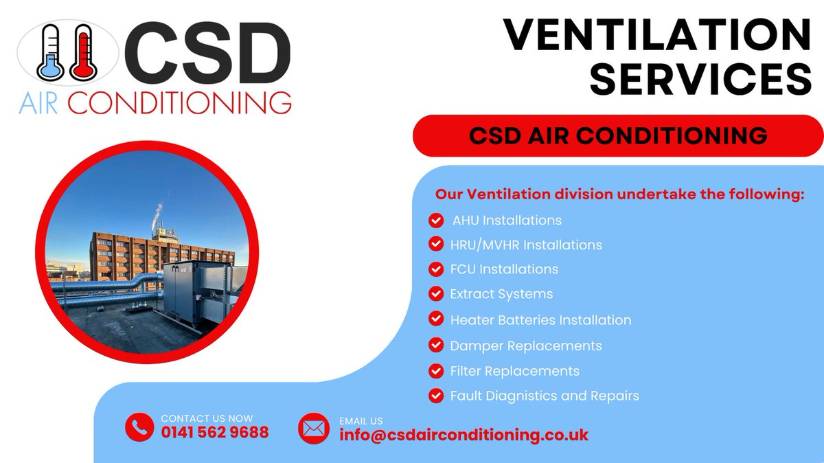 CSD Air Conditioning Ltd tweet media