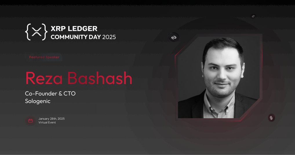 Sologenic (@realsologenic) on Twitter photo Join Ripple CTO <a href="/JoelKatz/">David 'JoelKatz' Schwartz</a>, Sologenic CTO <a href="/rezabashash/">Reza Bashash</a> and blockchain experts to discuss #XRPLedger interoperability, tokenization, and its effects on DeFi, liquidity, and utility across the ecosystem.
🗓️ Tuesday, Jan. 28th - 4PM EST
Register here: bit.ly/4jxr9Hq Join Ripple CTO <a href="/JoelKatz/">David 'JoelKatz' Schwartz</a>, Sologenic CTO <a href="/rezabashash/">Reza Bashash</a> and blockchain experts to discuss #XRPLedger interoperability, tokenization, and its effects on DeFi, liquidity, and utility across the ecosystem.
🗓️ Tuesday, Jan. 28th - 4PM EST
Register here: bit.ly/4jxr9Hq