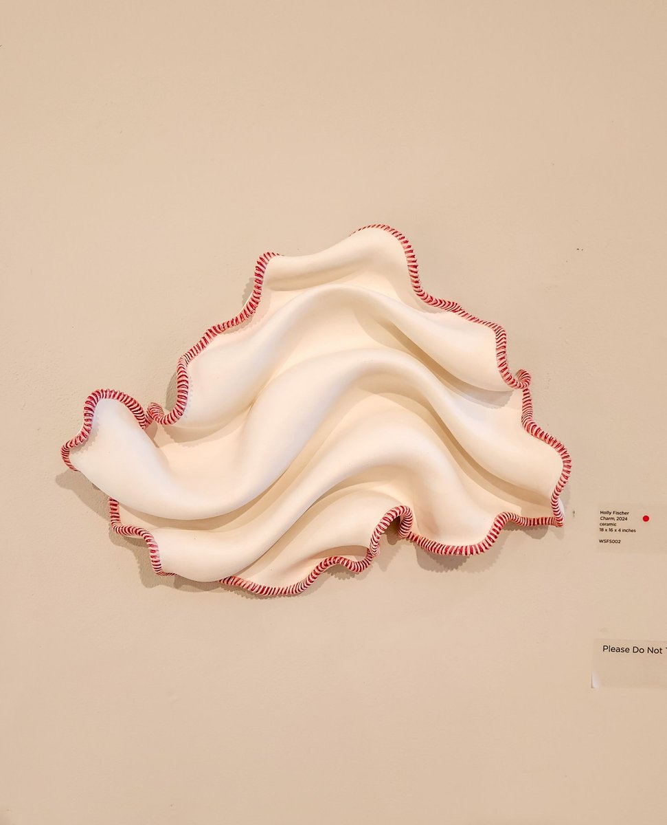 GreenhillNC's tweet photo. Holly Fischer, a renowned ceramics professor, uses art to explore gender norms and beauty standards.

Holly Fischer
Charm, 2024
Ceramic
18 x 16 x 4 inches

Holly Fischer
Queen, 2024
Ceramic
26 x 18 x 14 inches
#ceramic #abstract #feminine #art #artgallery #downtowngso #greensboro https://t.co/rbzNYt1h1X