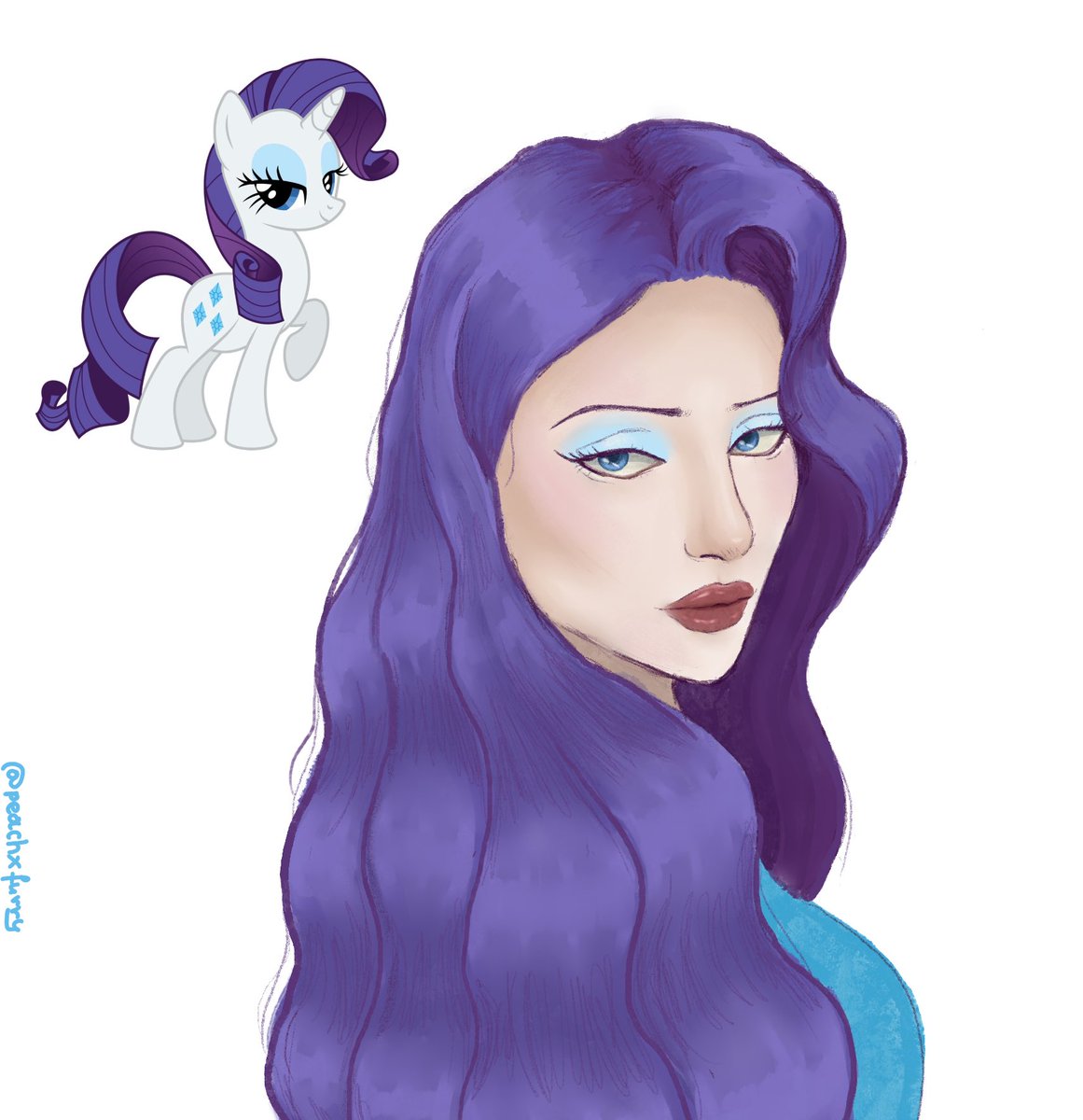 OG baddie 

#artmoots #digital_art #oc #mylittlepony #Procreate #raritymlp #mylittleponyart #mlp #sstvi #mlpart #digitalart #rarity