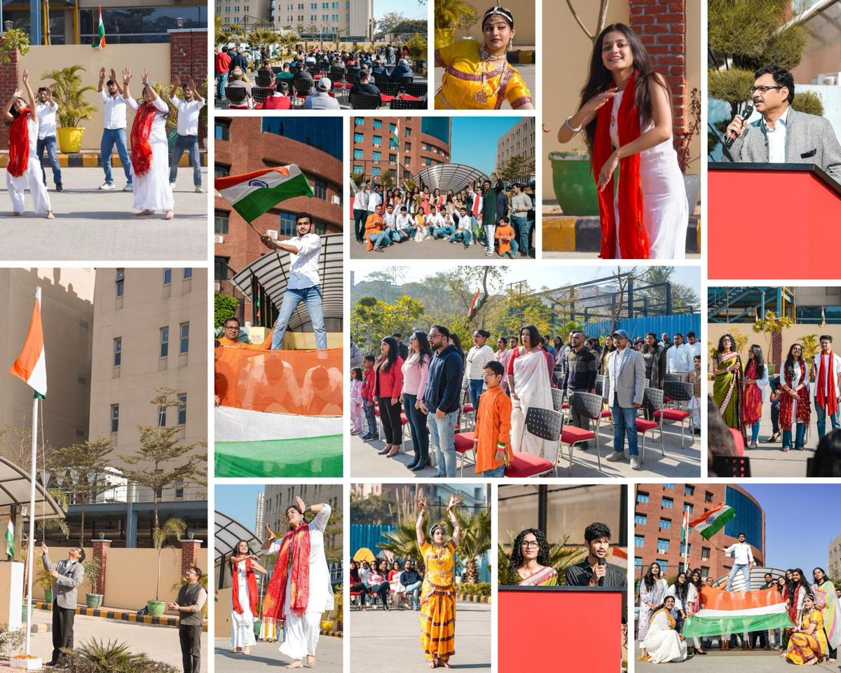 gla_noidaa's tweet photo. Republic Day at GLA University Greater Noida was a celebration of unity and pride! The campus was alive with vibrant performances, inspiring speeches, and a reminder of the values that unite us.
Jai Hind! 🇮🇳 #GLAUniversity #RepublicDay #UnityInDiversity #BTechCSE #JaiHind https://t.co/0O3Axj4Xoa