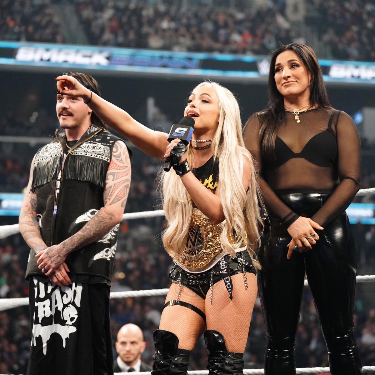 WrestleOps's tweet photo. There’s been heavy talk internally for Liv Morgan and Raquel to get a ‘big push’ as a tag team leading into WrestleMania 41.

(via PWlnsider) https://t.co/TCpYf17Dpe