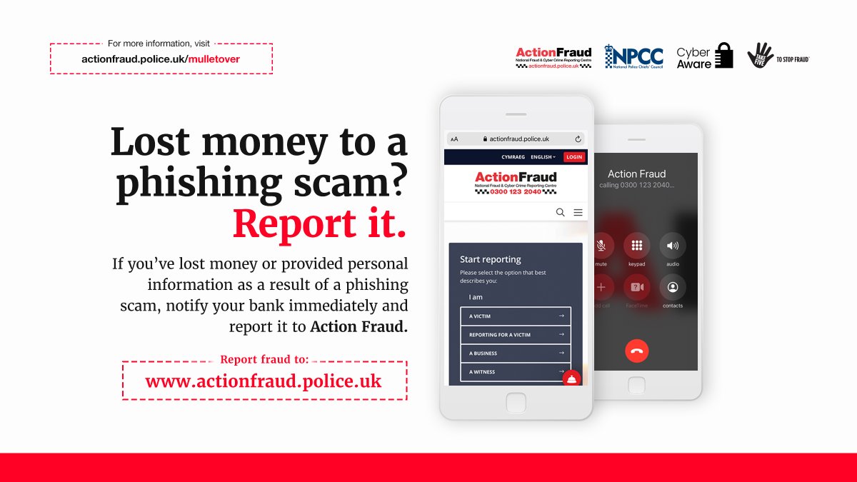 reportfrauduk's tweet photo. 🤔Think you’re immune from fraud? Fraudsters are experts in impersonating others to get our defences down. If you have been a victim, don’t be embarrassed about reporting a scam, you could prevent it from happening to others.

💻 Please contact @actionfrauduk at https://t.co/pAzPqyNPEk or by calling ☎️0300 123 2040.