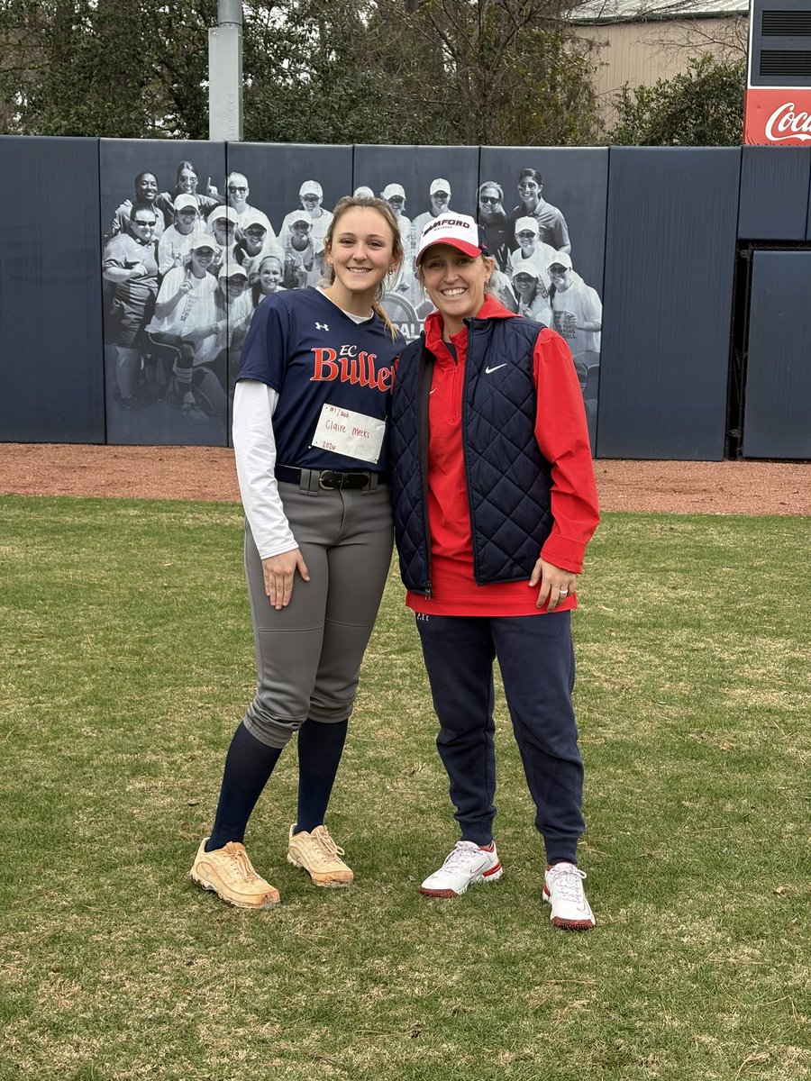 Thank you Coach <a href="/megdcurry/">Megan Dowdy Curry</a> and <a href="/SamfordSB/">Samford Softball</a> for another amazing camp! Although it was cut short due to weather, I learned some valuable skills that I will apply on the field. 

<a href="/BulletsAdams16U/">EC Bullets Adams 16U National</a> <a href="/CambridgeLBFP/">Cambridge Lady Bears Softball</a> <a href="/SoftballDown/">Down South Softball</a> <a href="/UncommittedUsa/">UncommittedPlayersUSA</a>
