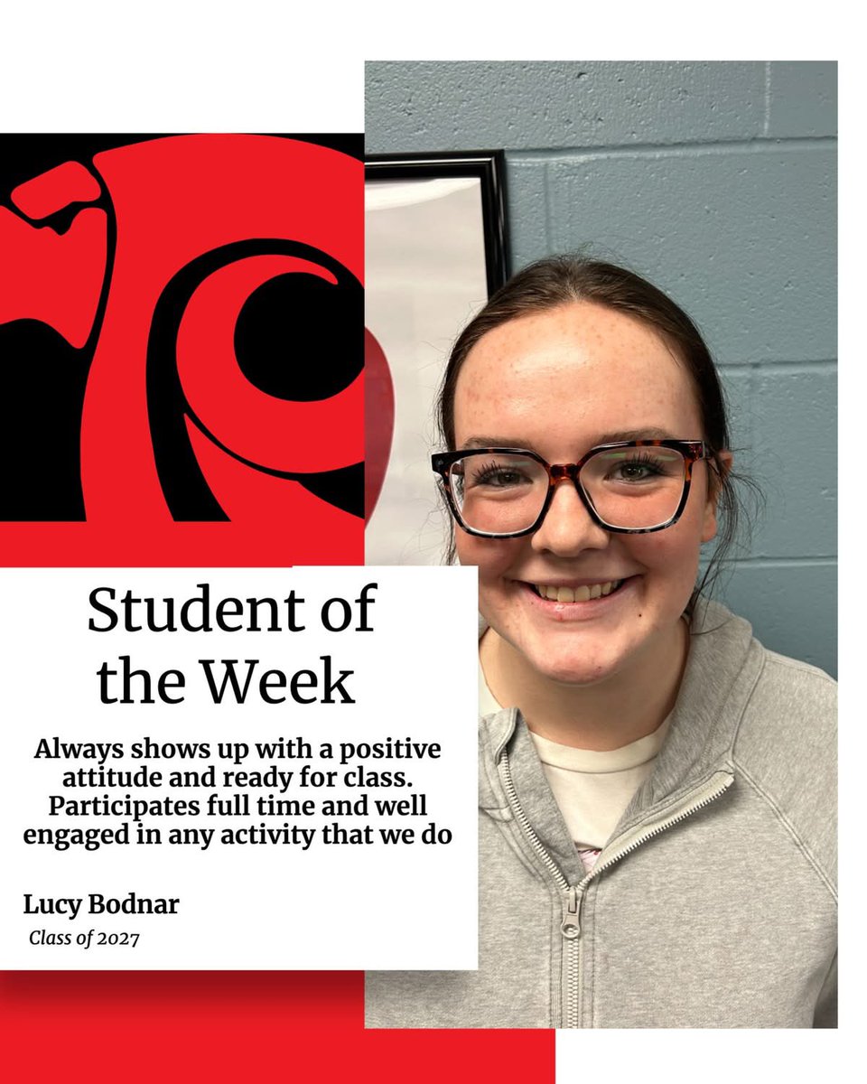 Keep doing big things <a href="/LucyBodnar22/">Lucy Bodnar</a>!!!