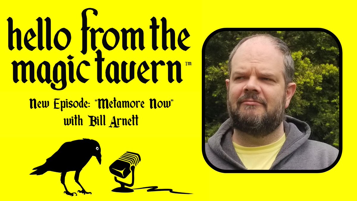 Metamore (Bill Arnett) is back but this time instead of playing a game, he's hiding out from dwarves that want to kill him. Listen here:  podcasts.apple.com/us/podcast/sea…