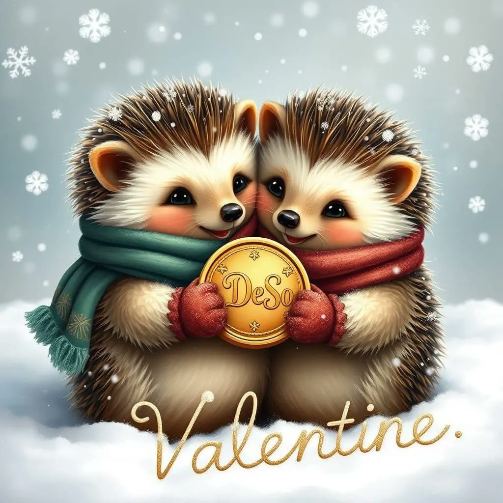 NarrativeModer8's tweet photo. Cute "Valentine Collection"
10 Unique Pieces
"Hedgehog Love" 4/10
#hedgehog #love #cartoon #valentine #folwer #winter #dream https://t.co/D9xVYQzOpj