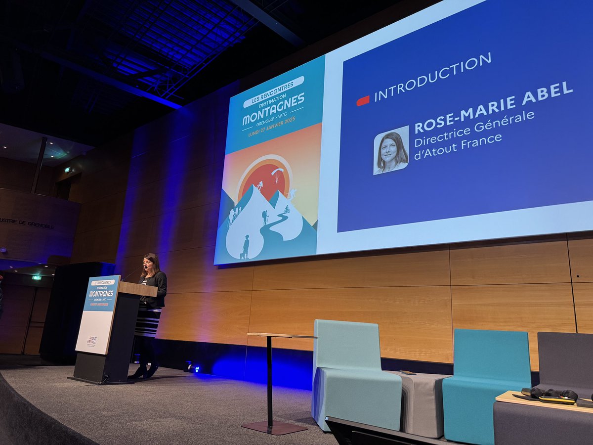 #lesrencontres #destinationmontagnes à <a href="/VilledeGrenoble/">Ville de Grenoble</a> avec <a href="/atout_france/">Atout France</a> - #preparerlavenir #AF2030 Construire un #heritage #durable